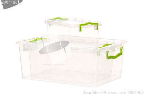 Image of Plastic  container