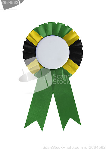 Image of Award ribbon isolated on a white background