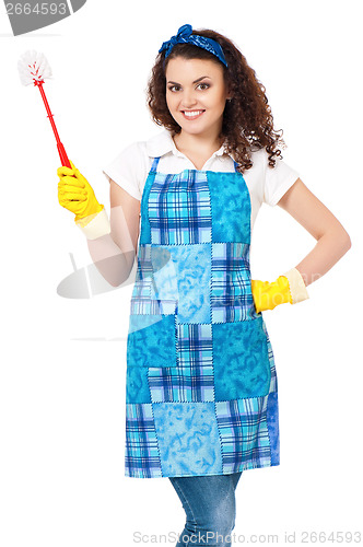 Image of Young housewife