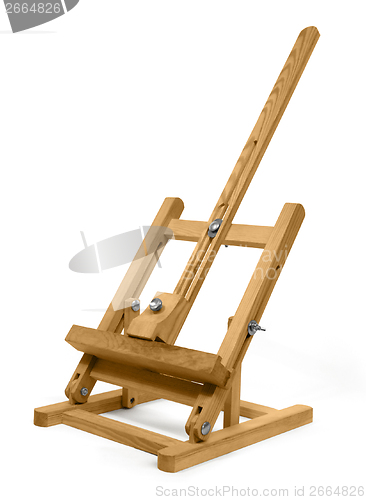 Image of wooden easel