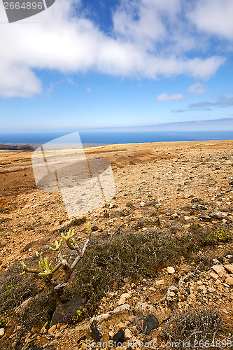 Image of spain volcanic timanfaya  rock stone   volcanes lanzarote 