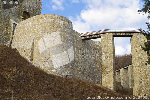 Image of  Ruins of an old castle in Europe