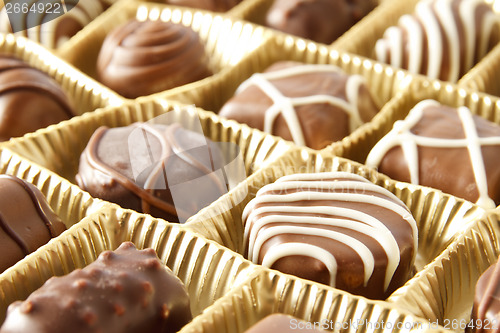 Image of chocolate candy box