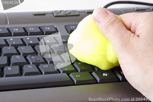 Image of Keyboard cleaning
