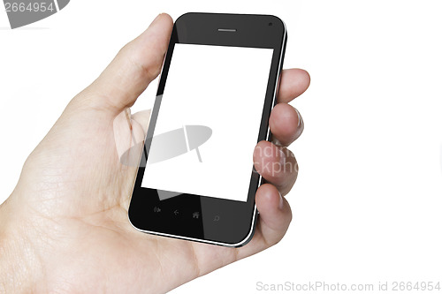 Image of Holding Smart Phone