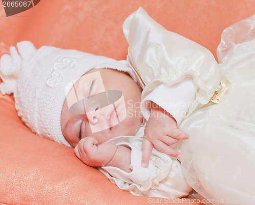 Image of baby girl sleeping