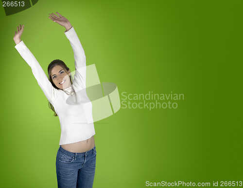 Image of Hapiness on green