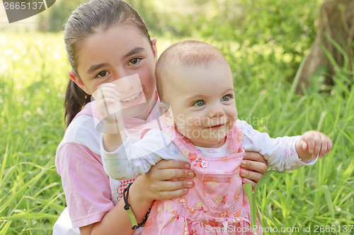 Image of happy baby girl
