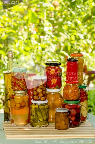 Image of autumn preserves