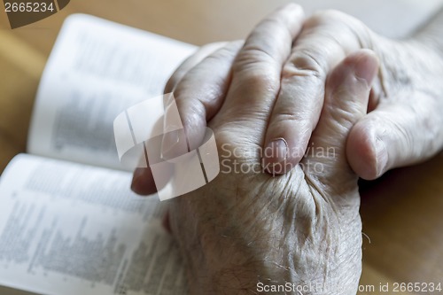 Image of Praying Old Hands