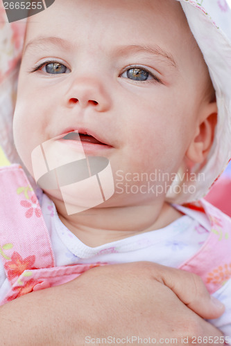 Image of Smiling baby girl 