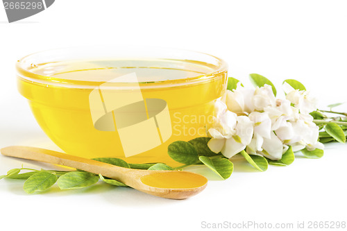 Image of  Honey in glass bowl