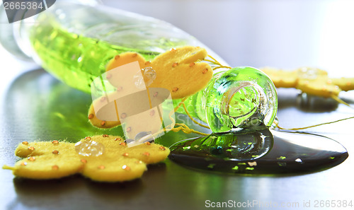 Image of Bath gel bottle