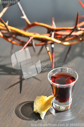 Image of Taking Communion