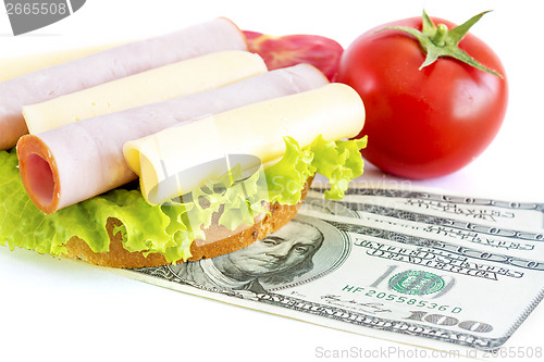 Image of Expensive sandwich