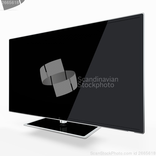 Image of TV led  isolated