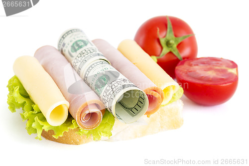 Image of Delicious Money Sandwich