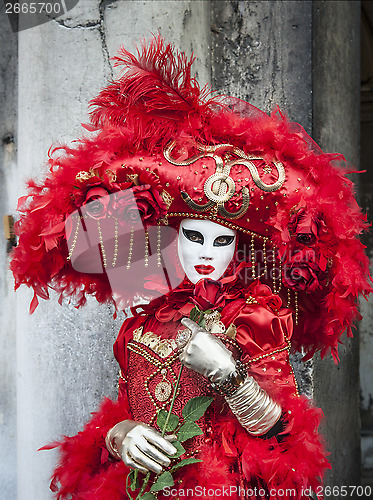 Image of Red Venetian Disguise