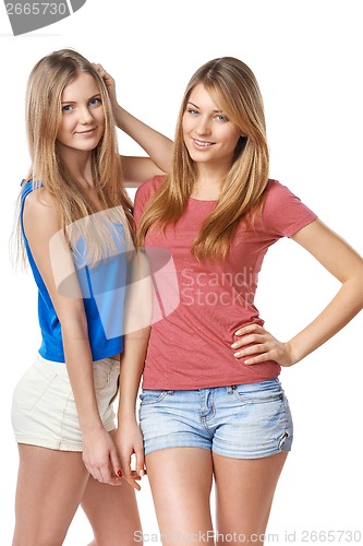 Image of Two girls friends