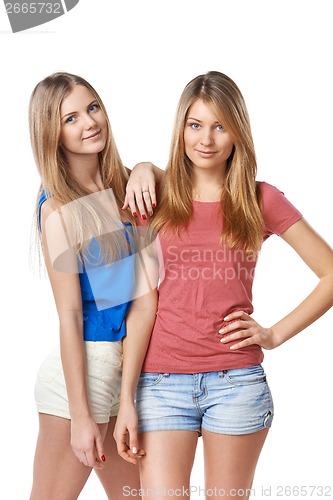 Image of Two girls friends