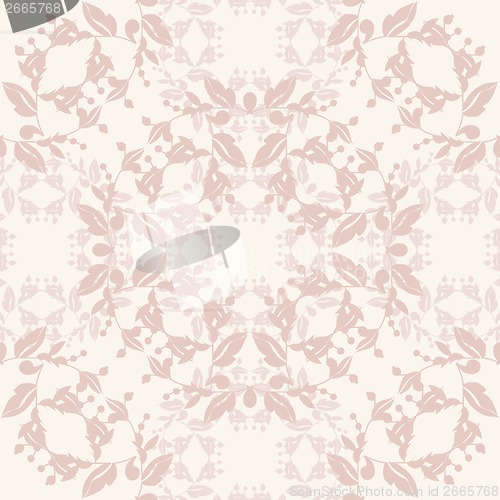 Image of neutral floral background. swirl and curve