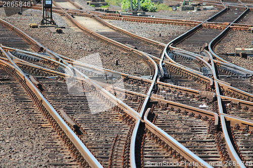 Image of Railroad switch
