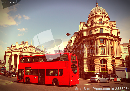 Image of London retro style