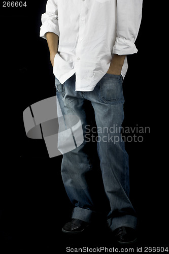 Image of Boy with hands on the pockets