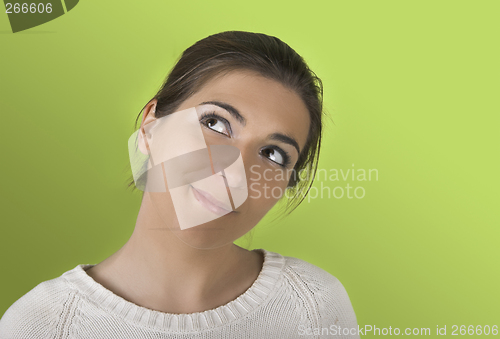 Image of Woman thinking