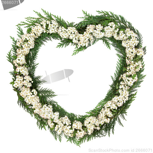 Image of Hawthorn Blossom Wreath