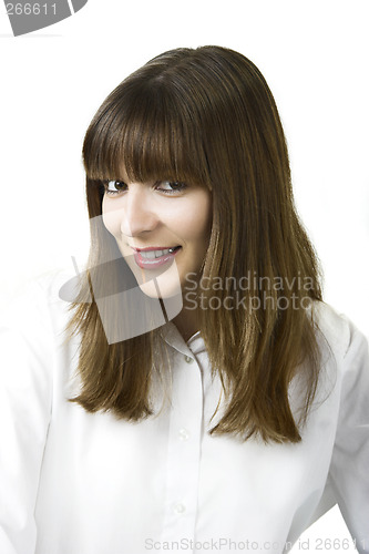 Image of Woman laughing