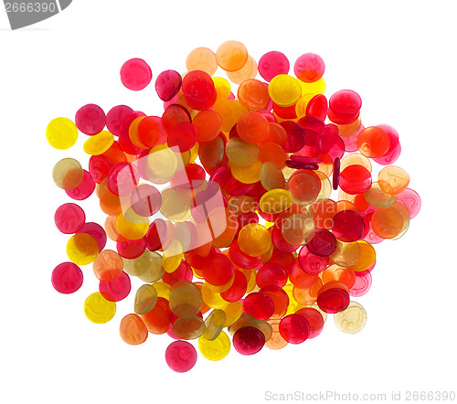 Image of Colorful candy faces