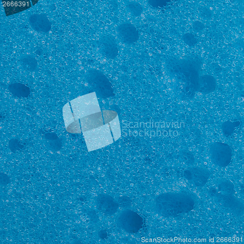 Image of Blue sponge texture for background