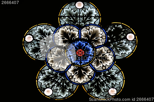 Image of Stained glass in Zagreb cathedral