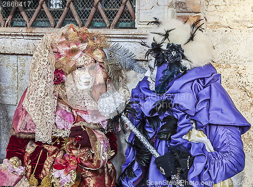 Image of Venetian Costumes Scene