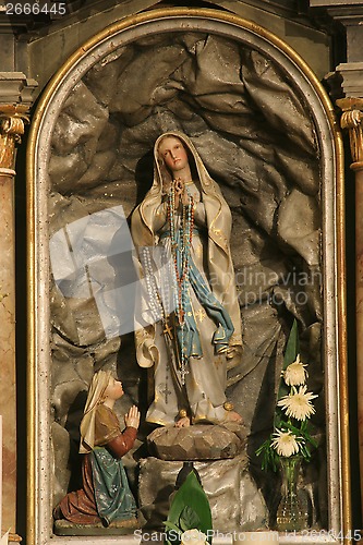 Image of Our lady of Lourdes