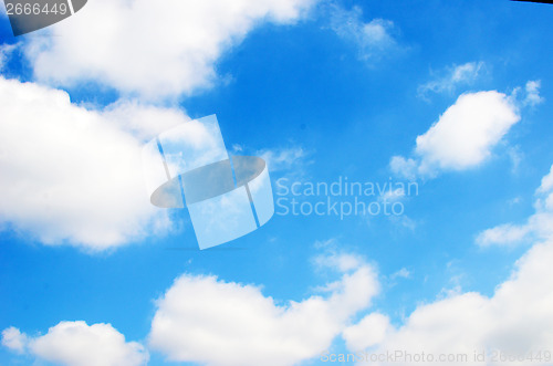 Image of blue sky