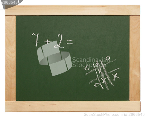 Image of blackboard