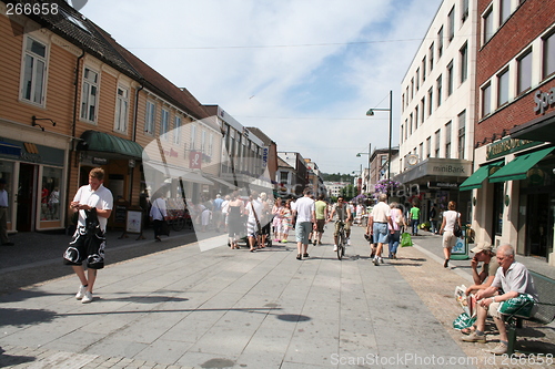 Image of Main street of Kristiansand