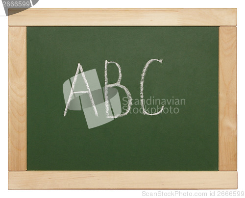 Image of blackboard