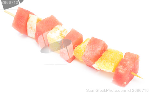 Image of fruit kebab