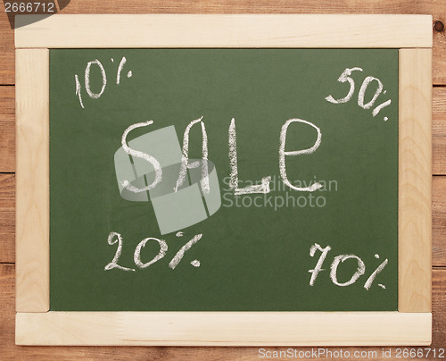 Image of word "sale"