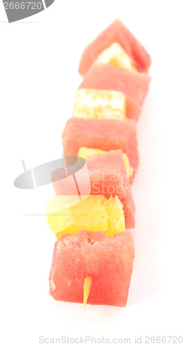 Image of fruit kebab