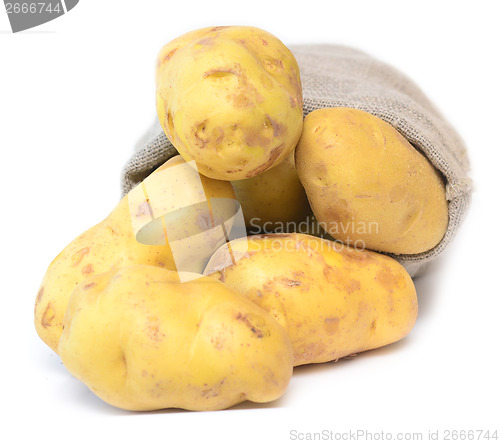 Image of raw potatoes
