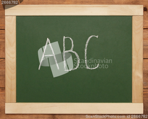 Image of blackboard