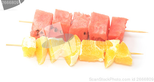 Image of fruit kebab