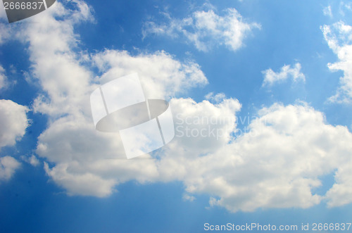 Image of blue sky