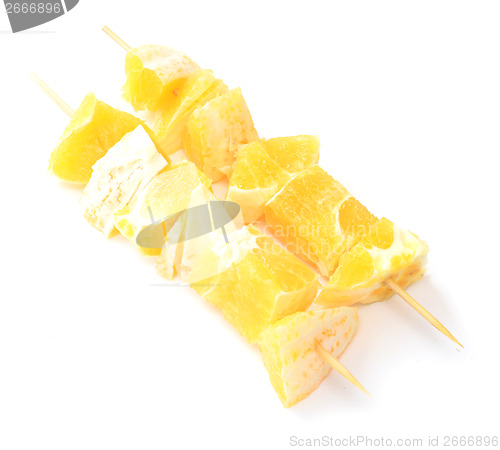 Image of orange kebab