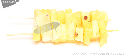 Image of pineapple kebab