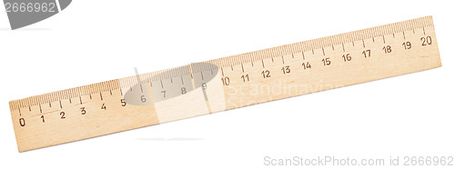 Image of wooden ruler